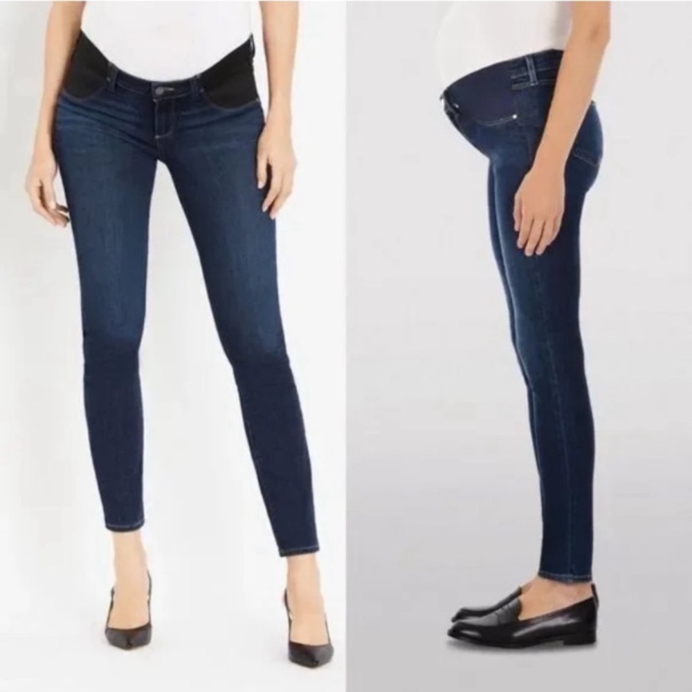 J BRAND MAMA J SIDE PANEL SKINNY MATERNITY JEANS size 26